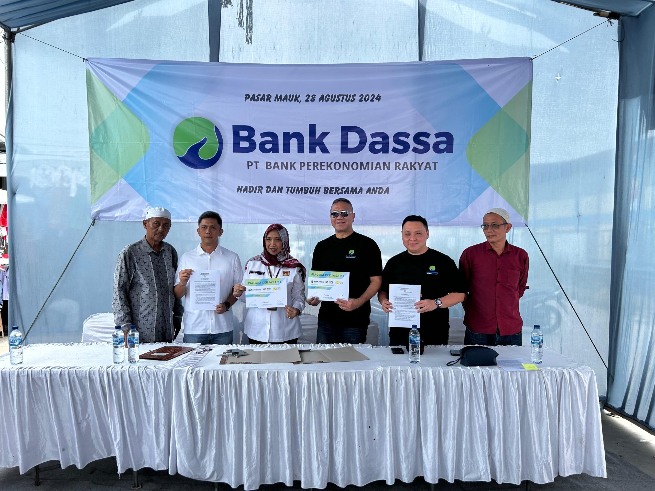 Bank Dassa Beri Kemudahan Pembiayaan Pembelian Ruang Dagang di Pasar Mauk